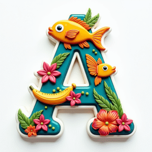 Alphabets & Numbers - Underwater Set